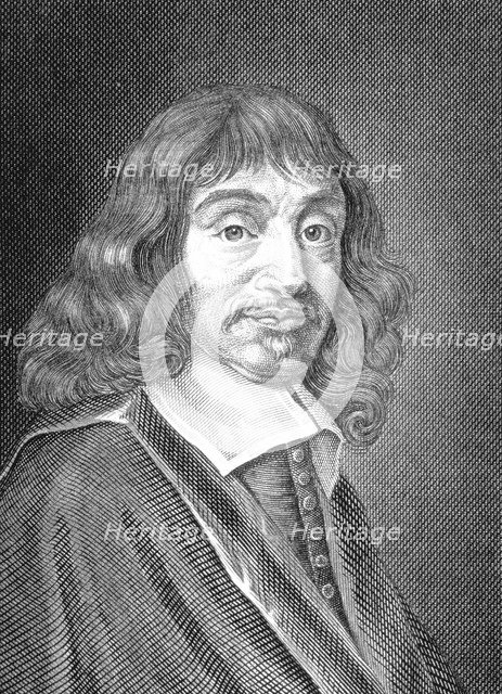 René Descartes (1596-1650), French philosopher and mathematician.