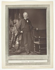 Victor Hugo (French novelist, playwright, and poet, 1802-1885), 1875/76. Creator: Bertall et Cie.