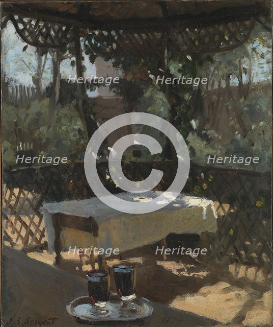 Wineglasses, c.1875. Creator: Sargent, John Singer (1856-1925).