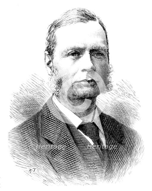 The new judge, Mr. J. C. Lawrance, Q.C., M.P., 1890. Creator: Unknown.