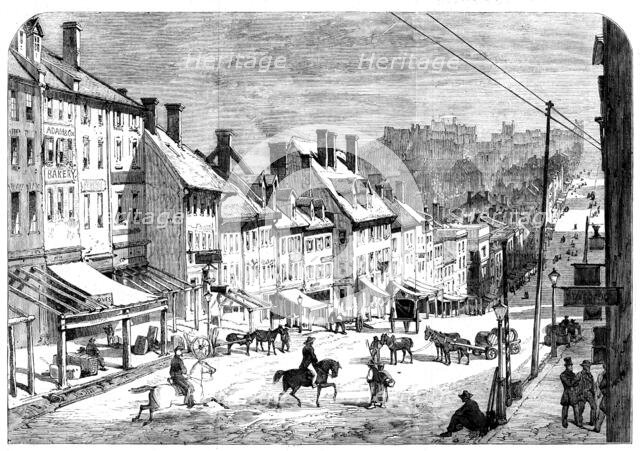 The Civil War in America: High-street, Richmond, Virginia, 1862. Creator: Unknown.