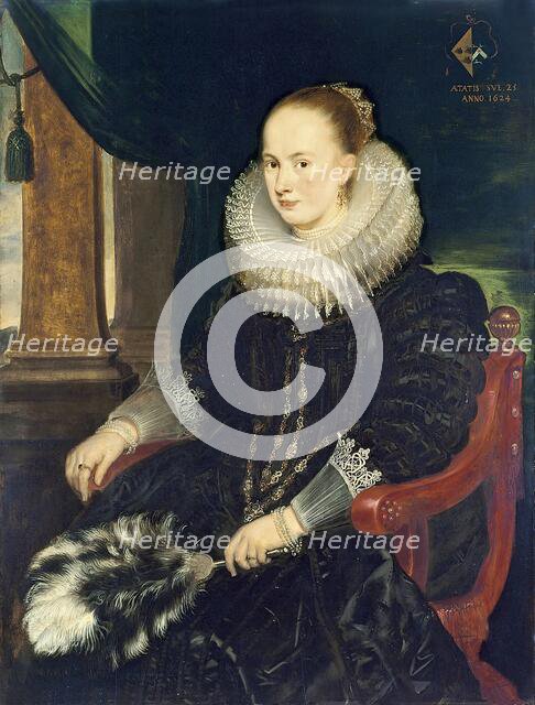 Portrait of Antonia Canis, 1624. Creator: Cornelis de Vos.