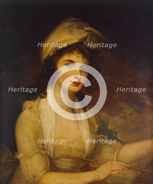 'A Lady Painting', 18th or 19th century. Artist: Unknown.