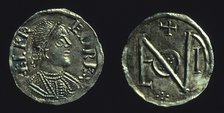 Silver penny of King Alfred, c886-c899. Artist: Unknown