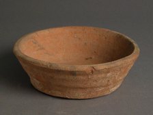 Bowl, Coptic, 4th-7th century. Creator: Unknown.