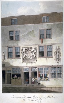 Fortune Theatre, Golden Lane, London, 1811. Artist: George Shepherd