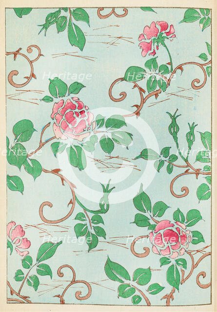 Illustration from "Shin bijutsukai", 1901-1902. Creators: Sekka, Kamisaka (1866-1942), Korin, Furuya (1875-1910)