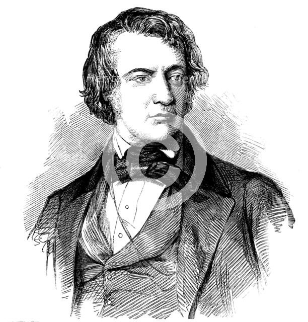 The Hon. Charles Sumner, U.S. Senator for Massachusetts, 1858. Creator: Unknown.