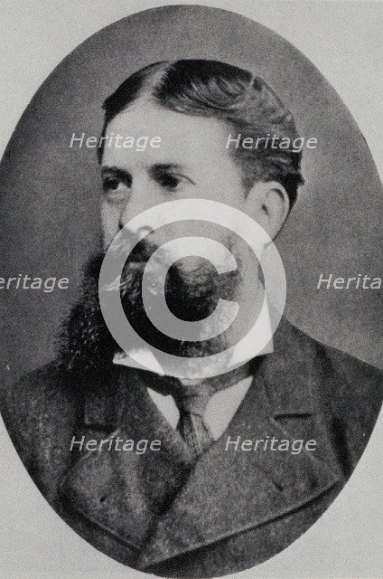 Charles Sanders Peirce (1839-1914), c. 1870. Artist: Anonymous  