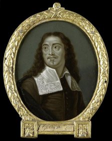 Portrait of Willem Ogier, Dramatic Poet in Antwerp, 1700-1732. Creator: Arnoud van Halen.