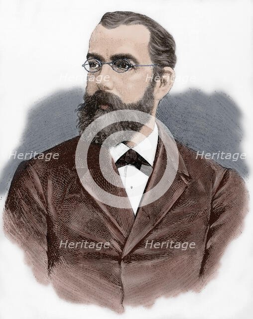 Robert Koch, 1890. Creator: Unknown.