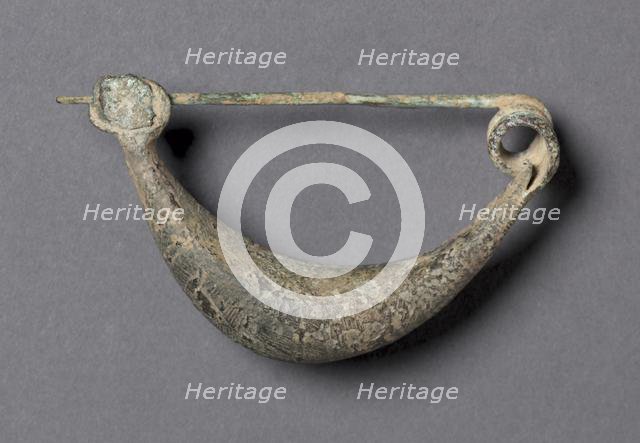 Boat-Shaped Fibula, 900-700 BC. Creator: Unknown.