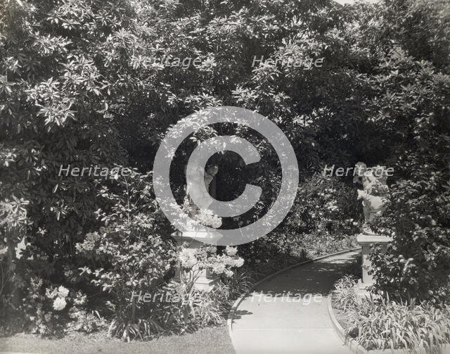 Henry Edwards Huntington house, Oxford Road, San Marino, California, 1923. Creator: Frances Benjamin Johnston.