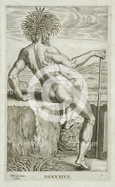 Danubius, 1586. Creator: Philip Galle.