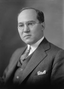 John W. Barriger III - Portrait, 1933. Creator: Harris & Ewing.