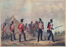'Regiments of Light Infantry (showing the 90th Light Infantry)', 19th century (1909). Artist: John Henry Lynch.