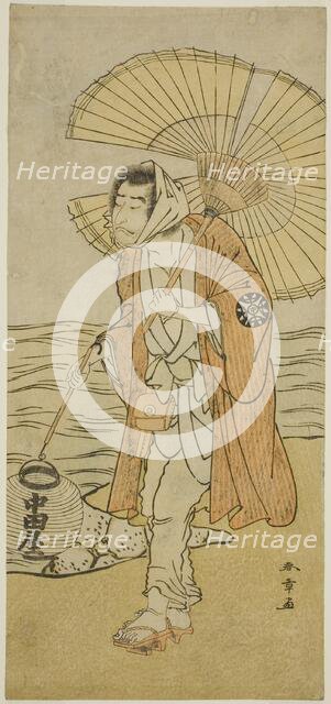 The Actor Nakamura Nakazo I as the Renegade Monk Dainichibo in the Play Edo Meisho..., c. 1779. Creator: Shunsho.