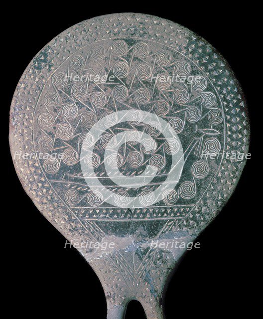 Frying pan figure from Syros, 25th century BC. Artist: Unknown