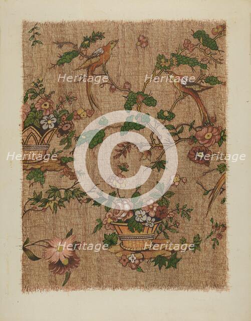 Glazed Chintz, c. 1937. Creator: Grace Halpin.