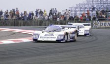 1984 Porsche 962C, Derek Bell/Hans Stuck, Silverstone 1984. Creator: Unknown.