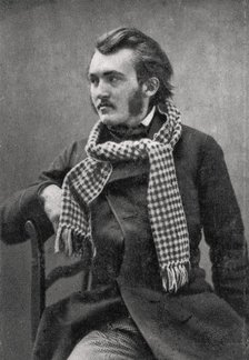Gustave Dore, French artist, engraver and illustrator, 1863. Artist: Unknown