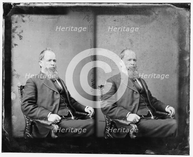 Nathanial Herbert Claiborne of Virginia, 1865-1880. Creator: Unknown.