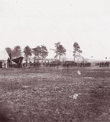Artillery Camp, City Point, Virginia, 1861-65. Creator: Andrew Joseph Russell.