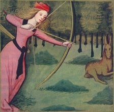 'Zenobie - Reine De Palmyre', 1403, (1939). Artist: Master of Berry's Cleres Femmes.
