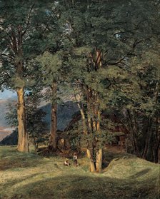 Maple trees near Ischl, 1831. Creator: Ferdinand Georg Waldmuller.