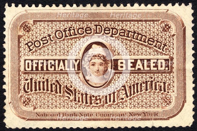 Post Office seal, 1879. Creator: National Bank Note Company.