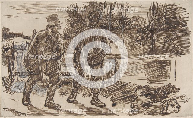 Anticipation (for Punch, or the London Charivari, October 23, 1876), 1876. Creator: Charles Samuel Keene.