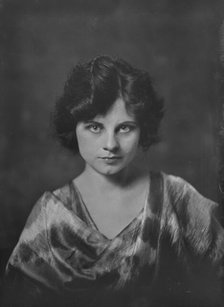 Miss Ethel Stanard, portrait photograph, 1919 Jan. 7. Creator: Arnold Genthe.