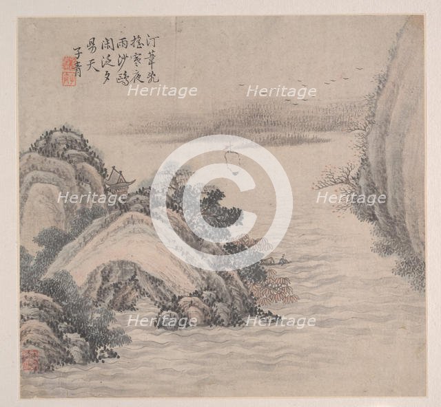 Landscapes, dated 1875. Creator: Zhang Zhiwan.