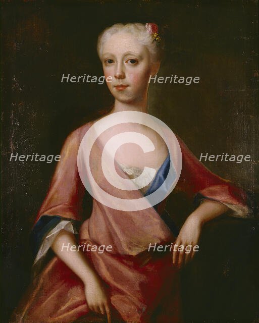 Unidentified girl, 1730-1739. Creator: Unknown.