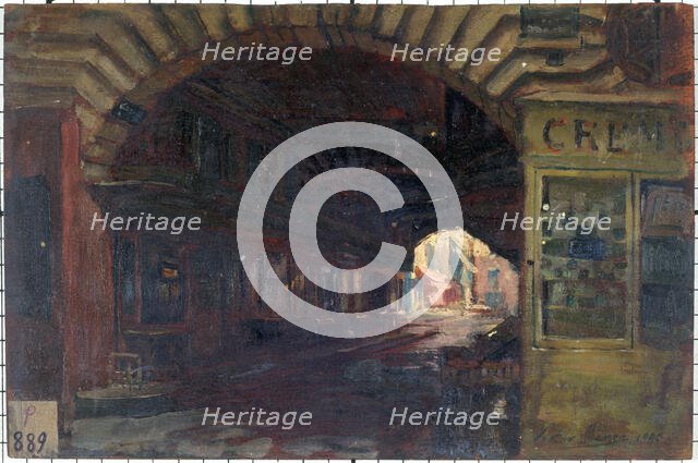 Entrance to Saint-Honore cloisters, rue des Bons-Enfants, 1906. Creator: Victor Marec.