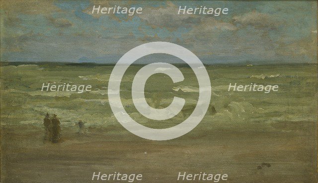 The Shore, Pourville, 1899. Artist: James Abbott McNeill Whistler.