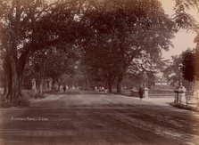 Stamford Road, Singapore, 1860s-70s. Creator: Unknown.