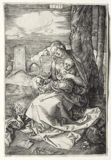 The Virgin and Child with the Pear, 1511. Creator: Albrecht Dürer (German, 1471-1528).