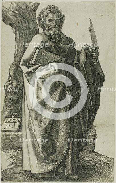 St. Bartholomew, n.d. Creator: Jan Wierix.