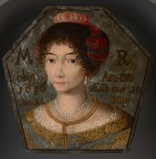 Coffin Portrait of a Young Woman, 1686. Creator: Unknown.
