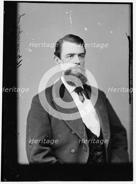 John Bullock Clark of Missouri, between 1870 and 1880. Creator: Unknown.