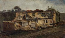 Destroyed House, c1851-1857. Creator: Karl Peter Burnitz.