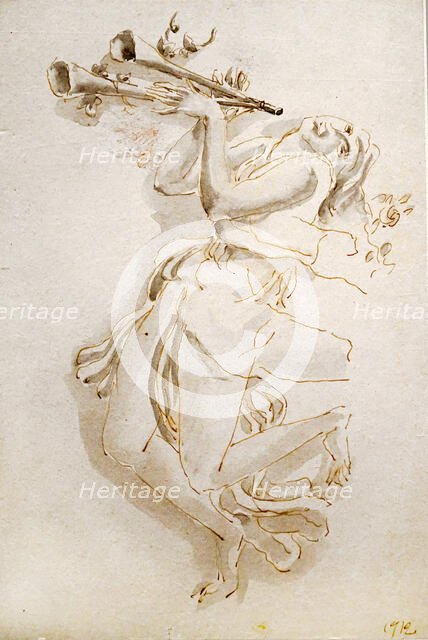La danse. Isadora Duncan, 1912. Creator: Bourdelle, Antoine (1861-1929).
