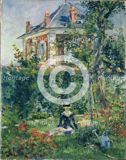 Un Coin du jardin de Bellevue, 1880. Creator: Manet, Édouard (1832-1883).