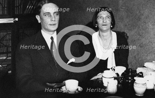 Felix Yusupov and his wife, Princess Irina Alexandrovna of Russia, 1932.