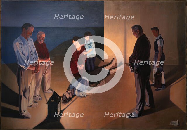 I naufraghi, 1934. Creator: Cagnaccio di San Pietro (1897-1946).