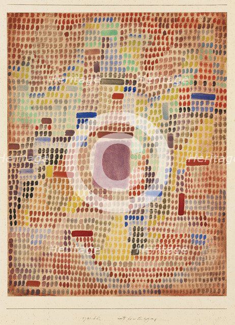 With the Entrance. Artist: Klee, Paul (1879-1940)