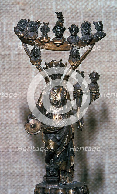 Roman winged tutelary goddess of a city. Artist: Unknown