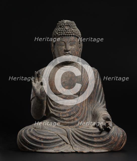 Seated Shaka, c. 900. Creator: Unknown.