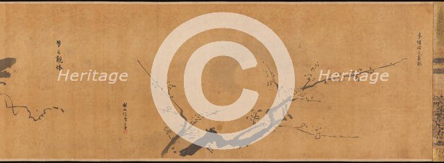 Famous Themes for Painting Study Known as "The Garden of Painting" (Gaen) , 1670. Creator: Kanô Tan'yû.